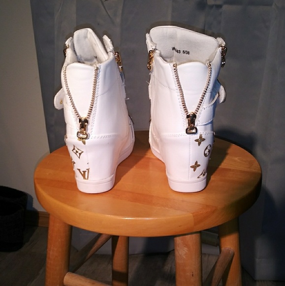 Sneaker heel wedges - Picture 3 of 5